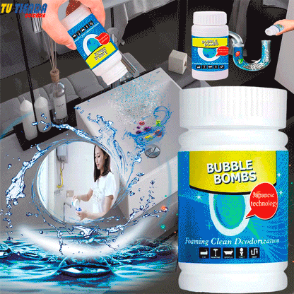 BUBBLE BUMB™ POTENTE DESTAPADOR DE CAÑERIAS
