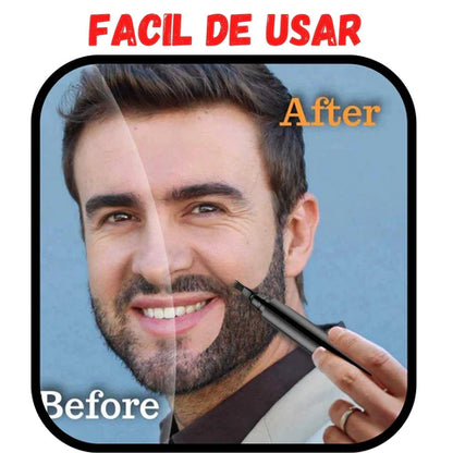 Súper Beard ™ - Lápiz Profesional para Barba y Cejas