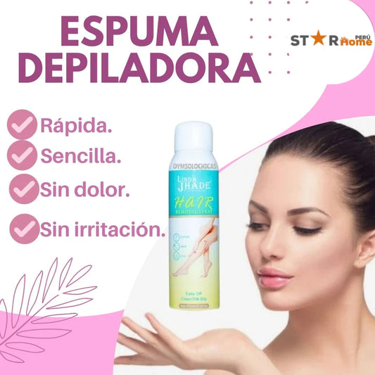 DEPILA MÁX™ ESPUMA DEPILADORA LINDA JHADE