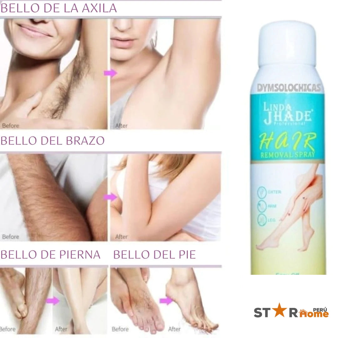 DEPILA MÁX™ ESPUMA DEPILADORA LINDA JHADE