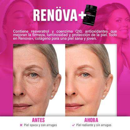 COLÁGENO RENÓVA PLUSS + BIOPÉPTIDOS ACTIVOS