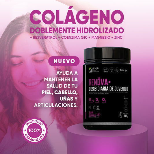 COLÁGENO RENÓVA PLUSS + BIOPÉPTIDOS ACTIVOS