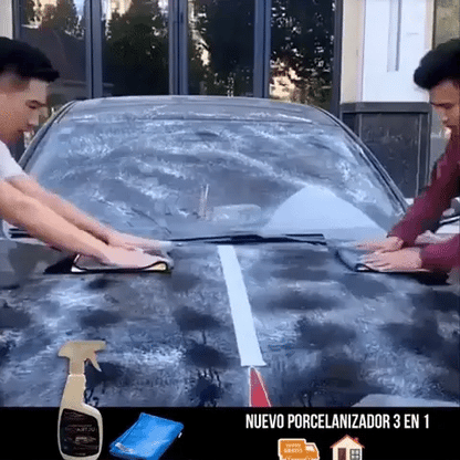 PORCELANIZADOR 3 EN 1 + PAÑO DE MICROFIBRA™